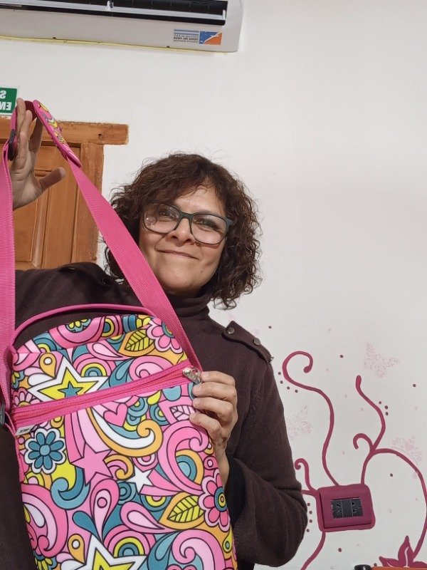 Producto - Bolso Matero "ROSADO ALEGRIA"
