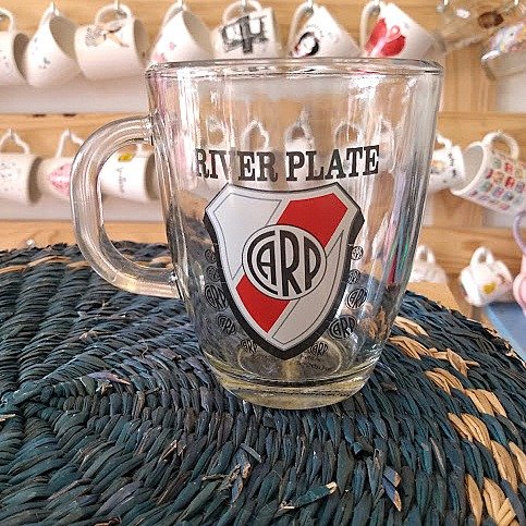 Producto - TAZA BOMBE DE VIDRIO CLUB ATLETICO RIVER PLATE