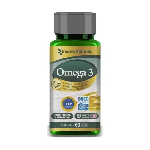 Producto - OMEGA 3 INNOVA NATURALS - 60 caps certificado IFOS - 0