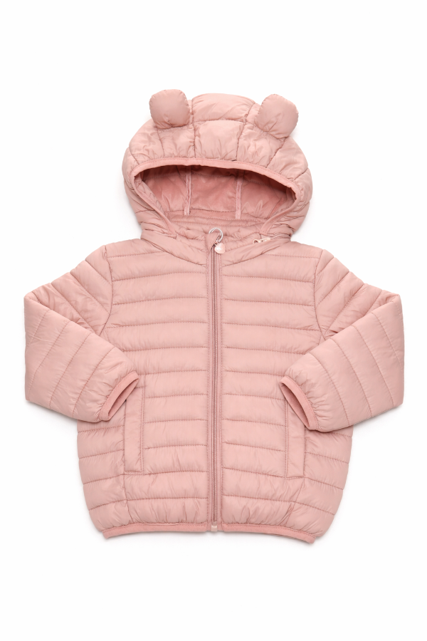Producto - Campera puffer rosa claro