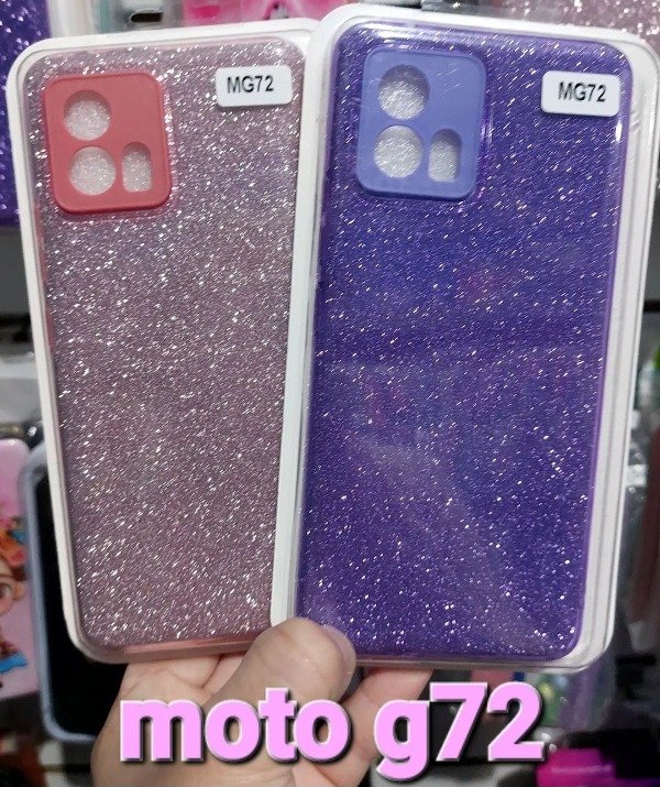 Producto - Fundas brillo blister. Moto g72