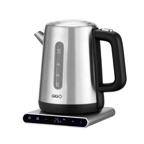 Producto - Pava Eléctrica GIGO 1.7 L - Selector Digital en la Base