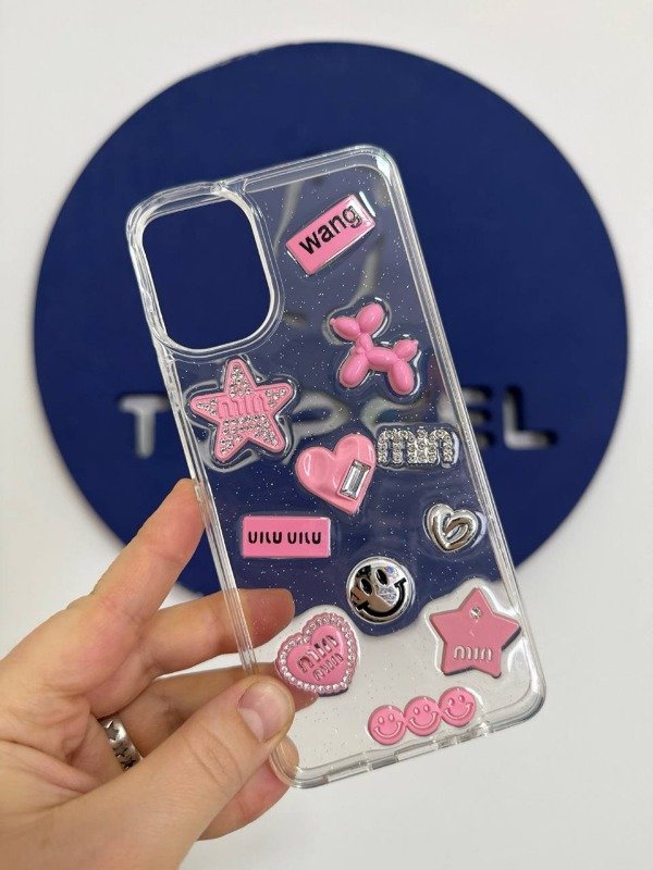 Producto - CLEAR CASE DISEÑO CHARMS SAMSUNG A07 - 1