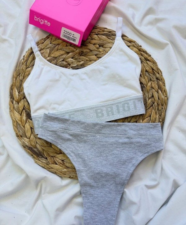 Producto - Conjunto deportivo algodón blanco T.100