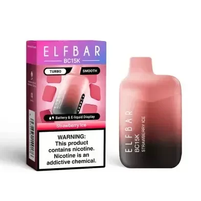 Producto - Elfbar BC15k - Strawberry Ice (15.000 PUFFS)