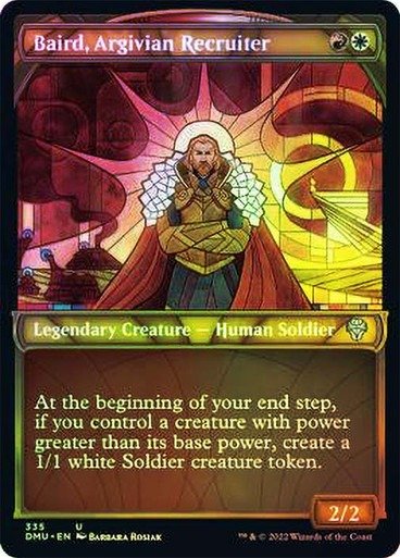 Producto - Baird, Argivian Recruiter (Showcase) (Textured Foil)