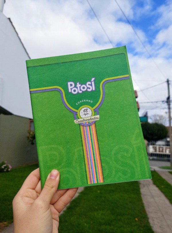 Producto - Cuaderno A5 t/f Cuadriculado Potosí