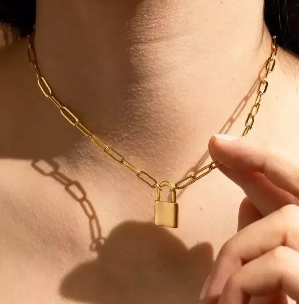 Producto - Collar Lock Gold