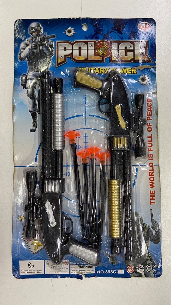 Producto - Blister Armas policia x2