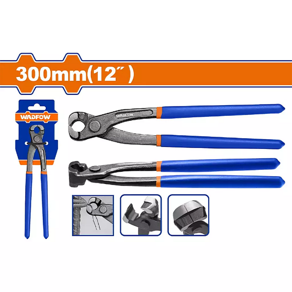 Producto - Tenaza Armador 12" (300 mm) medio corte   - WADFOW-WPL8C22