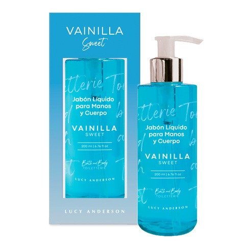 Producto - JABÓN LÍQUIDO PARA MANOS Y CUERPO Vainilla Sweet