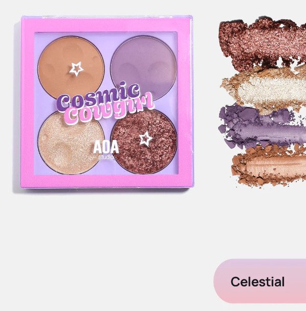 Producto - Paleta Cosmic Cowgirl Aoa Studio - tono Celestial