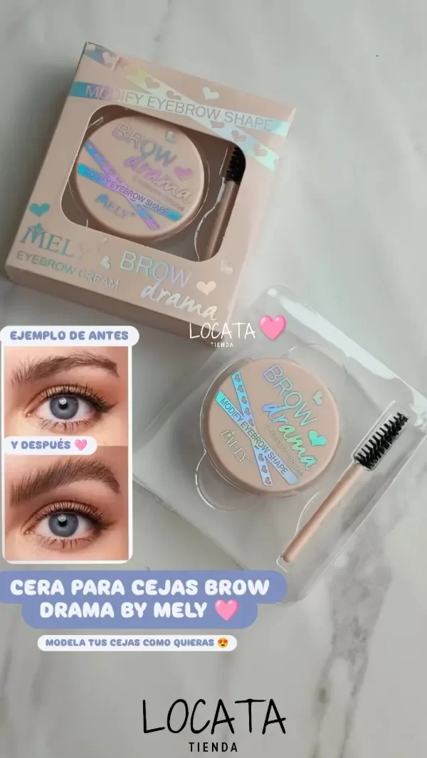Producto - CERA DE CEJAS EYEBROW DRAMA BY MELY