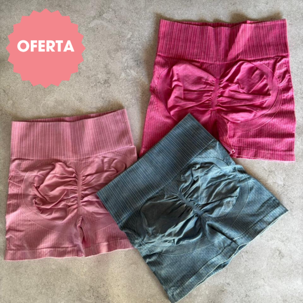 Producto - Short seamless prelavado premium