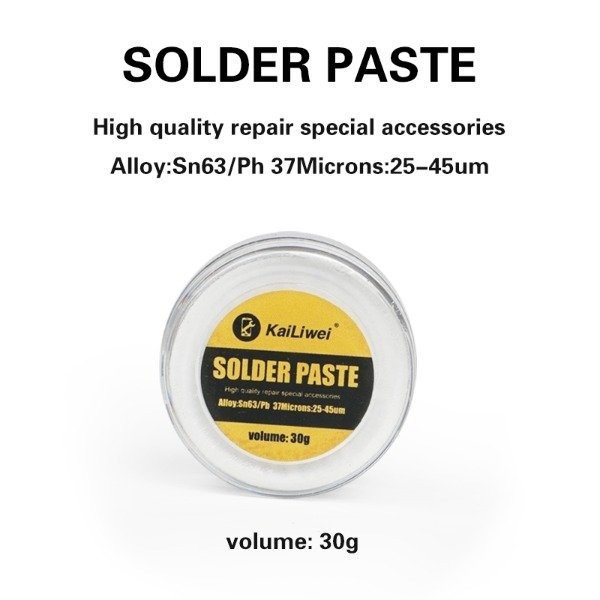 Producto - KaiLiwei estaño en pasta 30g 183C