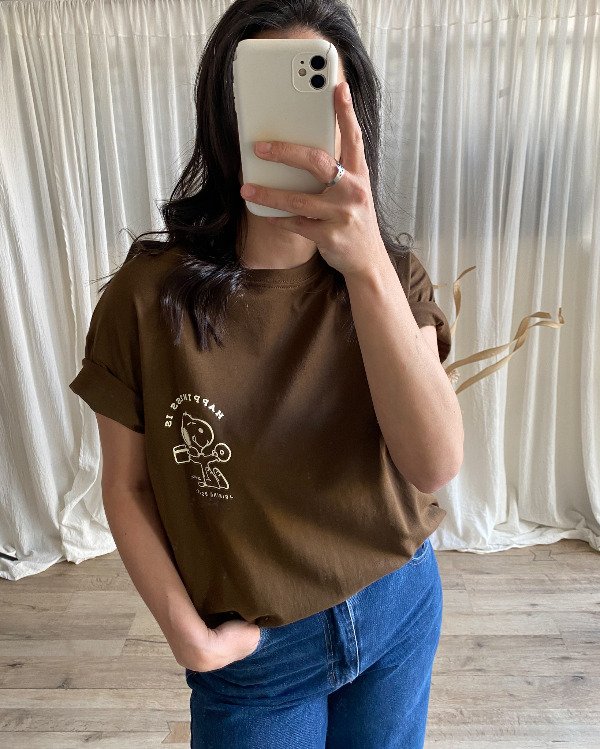 Producto - Remerón Snoopy Choco - 0