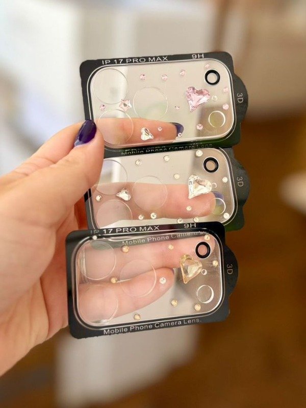 Producto - Vidrio Templado CAMARA con STRASS