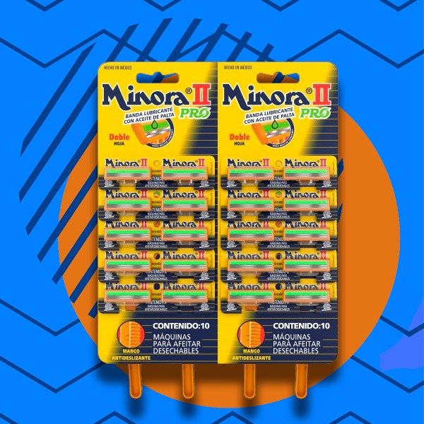 Producto - GILLETTE MINORA II PLUS X 20UNI
