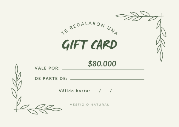 Producto - Giftcard Oro