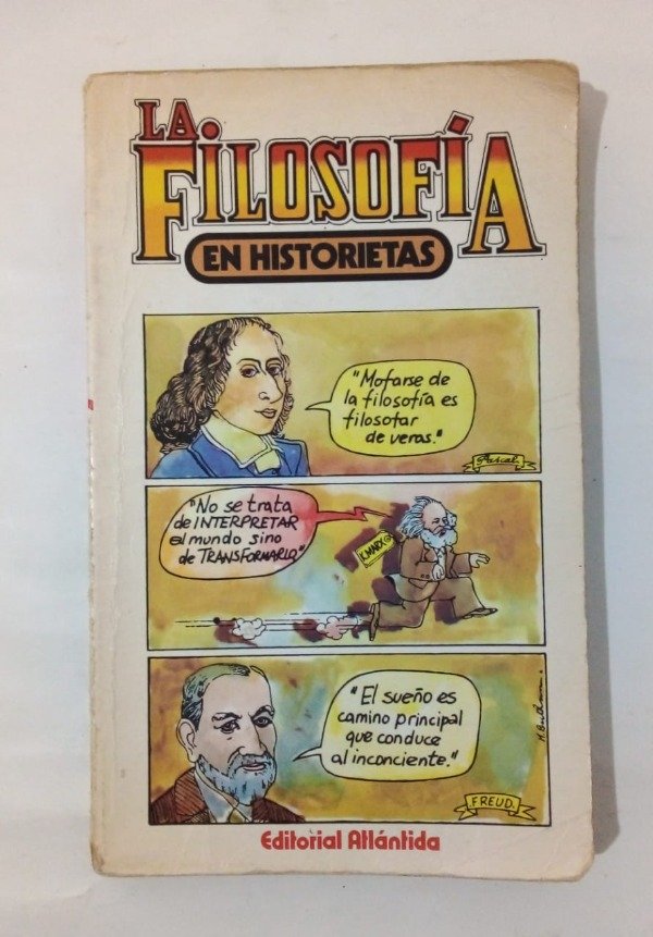 Producto - La filosofía en historietas - Huisman Berthommier Guitton - Atlántida 1980