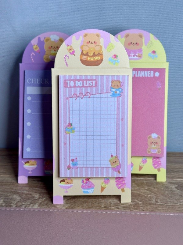 Producto - Notas Adhesivas con Atril Ositos