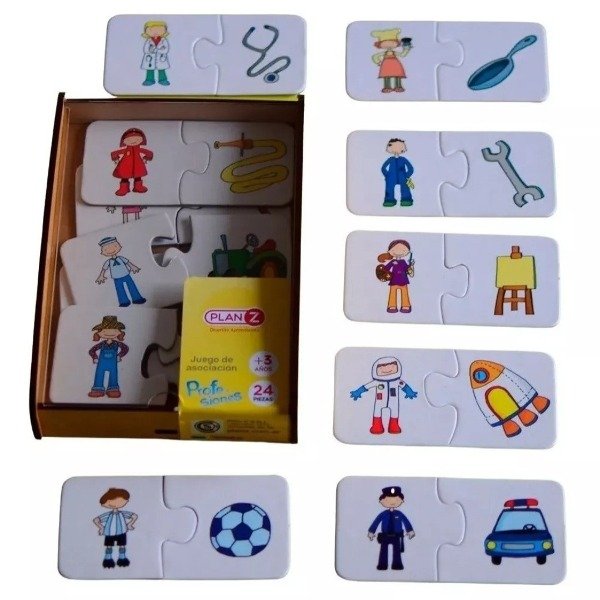 Producto - Juegos de Asociaciones - Profesiones