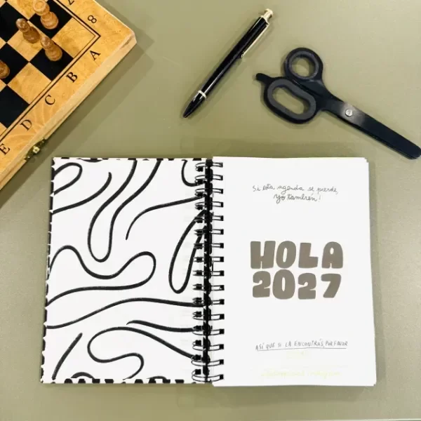 Producto - AGENDA DOTS - Semana a la vista NEUTRA - 1