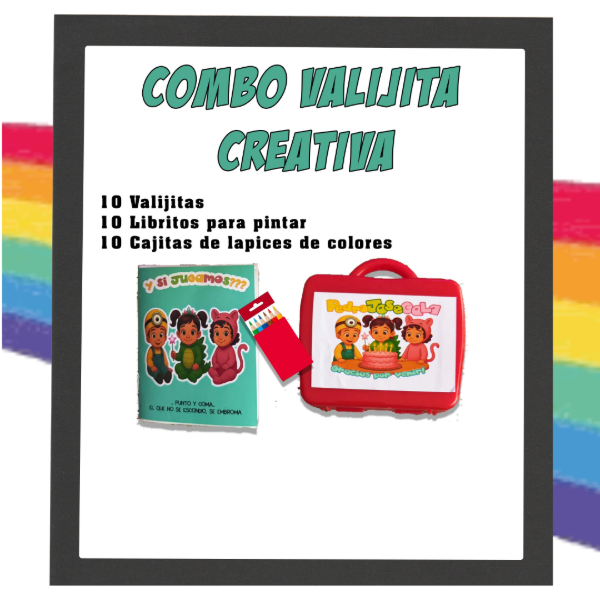 Producto - Combo Valijita Creativa