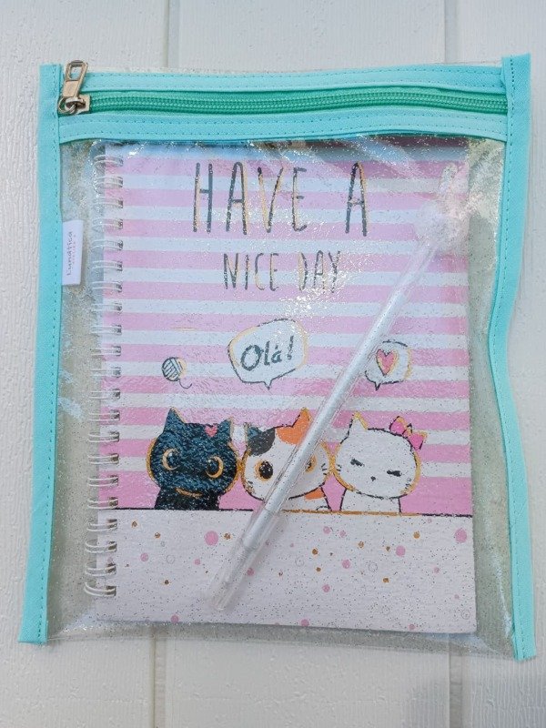 Producto - Sobre Cristal Mediano Glitter Verde