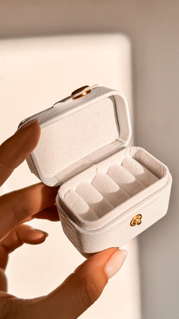 Producto - Mini alhajero blanco