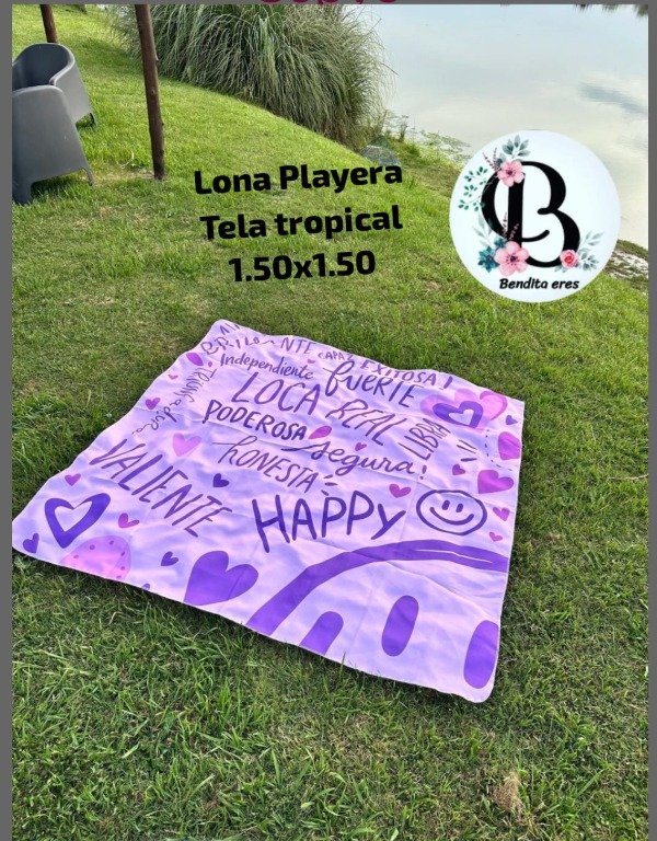 Producto - LONA PLAYERA LOCA Y VALIENTE