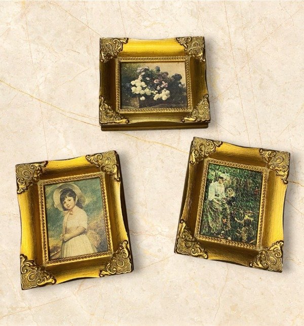 Producto - Set De 3 Cuadritos De Robert Grace