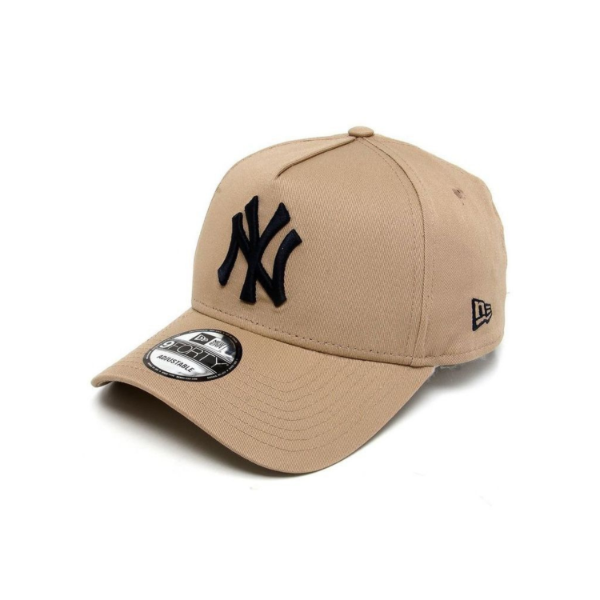 Producto - Gorra NY Marron y Logo Negro