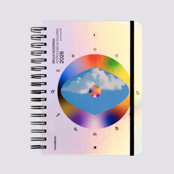 Producto - AGENDA 2026 - BRUJA MODERNA - OJO (2 DÍAS POR PÁGINA)