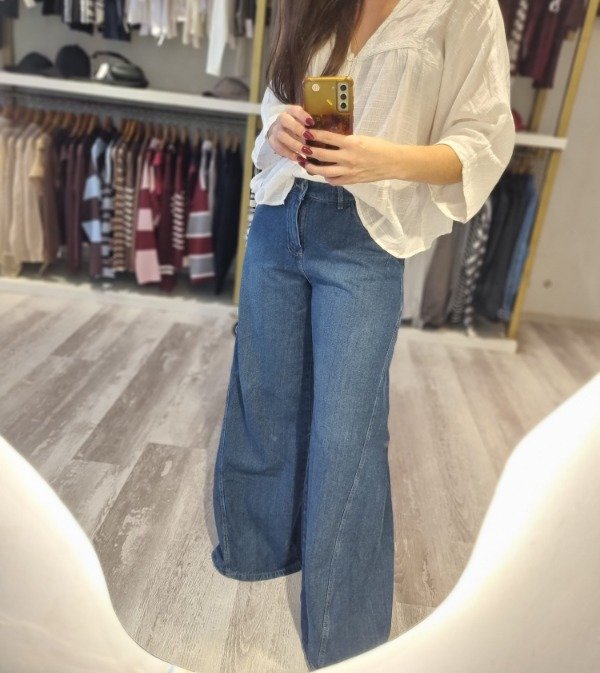 Producto - Palazo recorte jeans