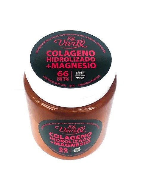 Producto - Colageno + Magnesio 200 grs (66 porciones de 3 grs) - 1