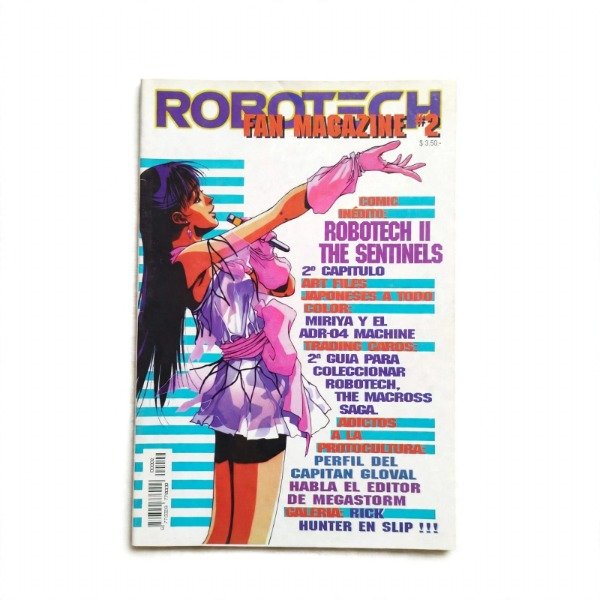 Producto - LOTE ROBOTECH FAN MAGAZINE #1 + #2 - Fanzine Argentino 90s - Coleccionable - 2
