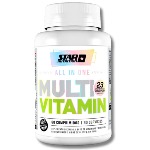 Producto - Multivitaminico Star Nutrition All in One (60 comprimidos)