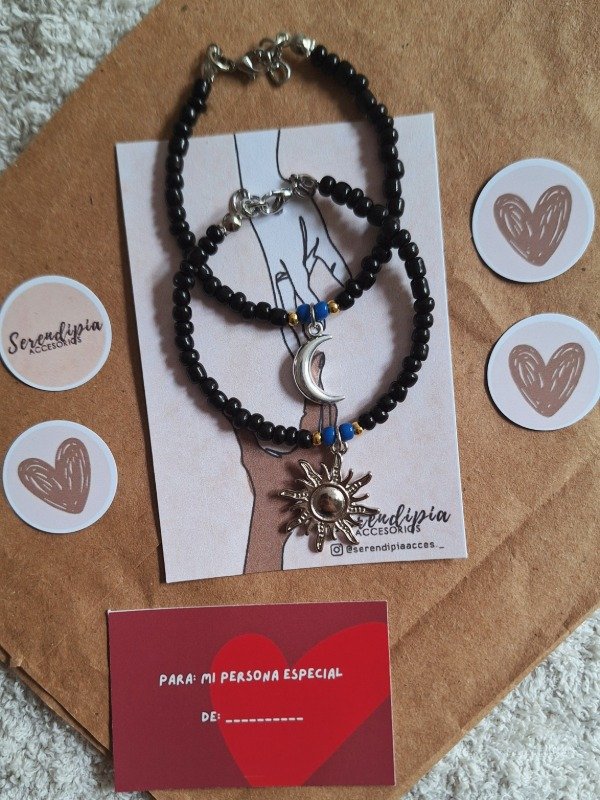 Producto - Pulsera sol + luna