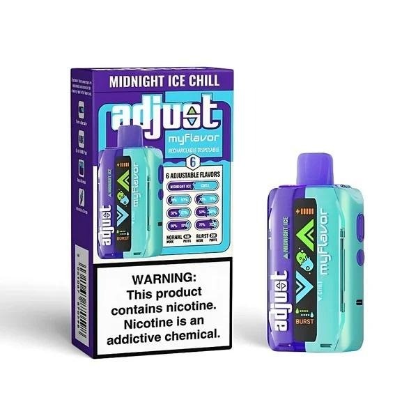 Producto - (POD DESCARTABLE) ADJUST 40K - MIDNIGHT ICE CHILL