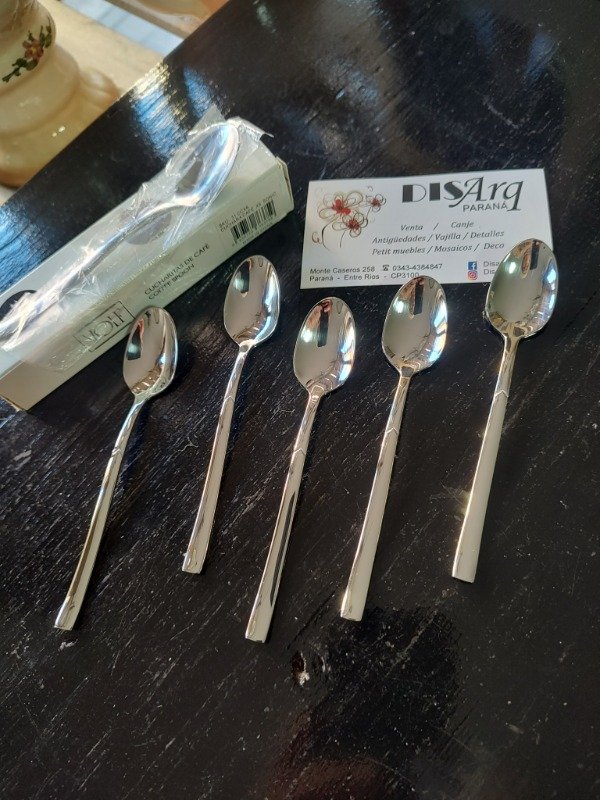 Producto - Cucharita té acero Volf x 6