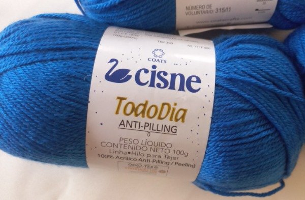 Producto - CISNE TODO DIA ANTI-PILLING PACK X 6 UNIDADES COLOR AZUL- 70016