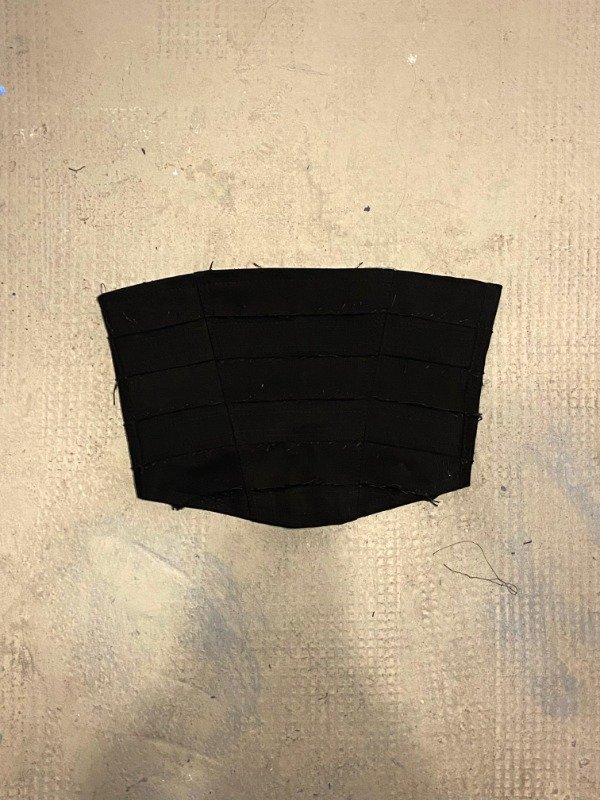 Producto - TOP DENIM NEGRO
