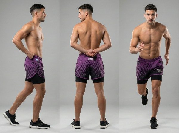 Producto - Short de Running con Calza para Hombres PERSONALIZADO