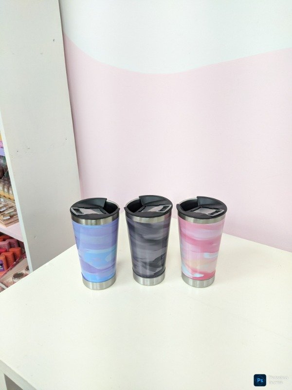 Producto - Vasos térmicos acero inoxidable marmolado