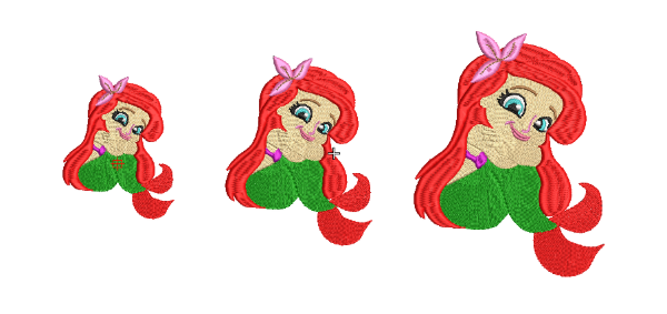 Producto - La Sirenita niña