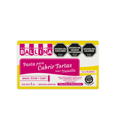 Producto - PASTA BALLINA X 500 GR VAINILLA