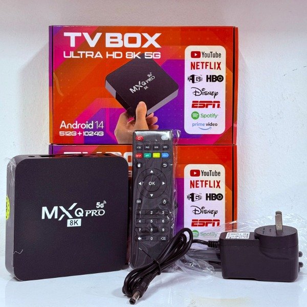 Producto - TV Box MXQ Pro 8K con Android