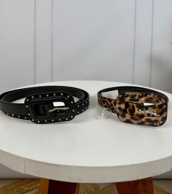 Producto - Cinto fino con tachas
