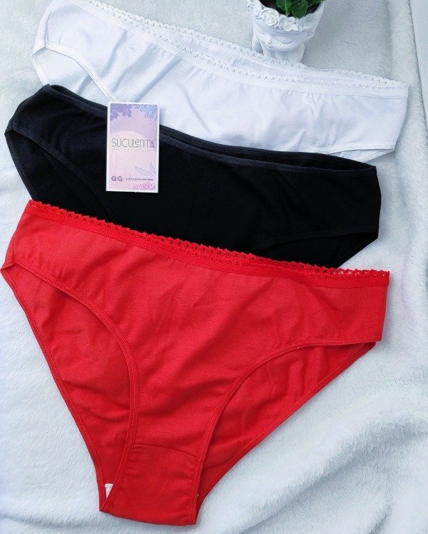 Producto - VEDETINAS AIDA MAX - PACK ROJO BLANCO y NEGRO